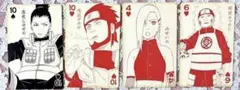 NARUTO 奈良シカマル　いの　アスマ　秋道チョウジ