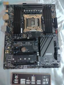 中古動作品：MSI X99-S04A　美品