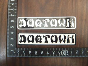 ◆新品U.S.本物ドッグタウン【Dogtown】輸入Bar Logo ステッカー 4" x .75" 限定◆送料230円～