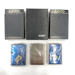 ZIPPO ジッポ BOSS FIRE 限定品 ノベルティ コーヒー ライター 3本 セット