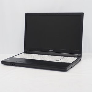 1円~FUJITSU LIFEBOOK A576/TX Core i5-6360U 2GHz/8GB/SSD256GB/DVDマルチ/15インチ/OS無/AC無/動作未確認【栃木出荷】