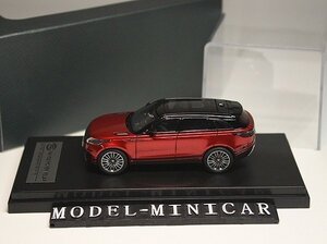 ▲超希少！LCD 1/64 レインジローバー RANGE ROVER SUV ランドローバー VELAR 赤 新品