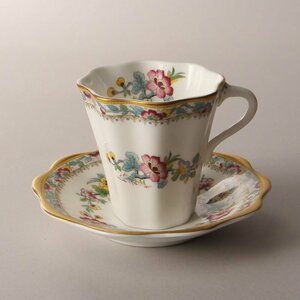 委託HK◇時代 コールポート（Coalport） デミタスカップ・ソーサー（イギリス ボーンチャイナ 茶器 ティーカップ エスプレッソ WEDGWOOD）