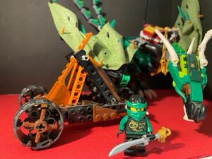 レゴ LEGO ニンジャゴー　ninja go 2016年 70593 The Green NRG Dragon ジャンク　まとめて取引き可　大量出品中