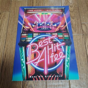 「THE ALFEE Best Hit Alfee 2015 アルフィーツアーパンフレット」