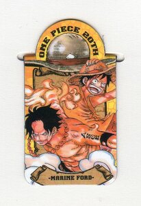 ONE PIECE ワンピース★20th ANNIVERSARY 非売品マグネットクリップ★ルフィ＆エース★1個