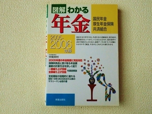 ★図解わかる年金/2005-2006年版/中尾幸村/単行本/ソフトカバー/新星出版社/中古本/即決☆