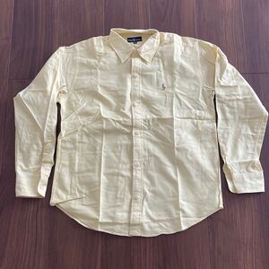 ☆Ralph Lauren ラルフローレン☆キッズ☆長袖☆シャツ☆長袖シャツ☆160☆ボタンダウン☆綿100％☆イエロー