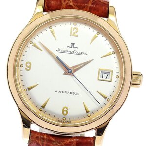 ジャガー・ルクルト JAEGER-LECOULTRE 140.2.89 マスターコントロール ビックマスター K18PG 自動巻き メンズ _793807【ev10】