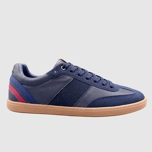 ベンシャーマン スニーカー BNMS21003-2NVP ネイビー US9 EU8 約26cm 未使用 展示品 Ben Sherman Ryan Mod Stripe Soccer 