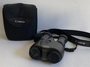 CANON キヤノン IMAGE STABILIZER イメージスタビライザー 8×25 ISブラック 双眼鏡 光学機器 ソフトケース付(中古品/現状品/保管品)