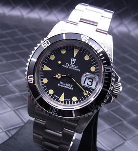 TUDOR ヴィンテージカスタム　Ref.79090 盾サブ OH済 TUDOR専用ブレス/5連ジュビリー付 精度良好！！