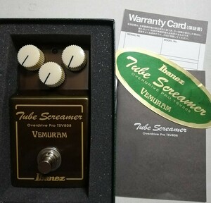 Ibanez × VEMURAM TUBE SCREAMER Overdrive Pro TSV808　JOHN MAYER トモ藤田　付属品完備