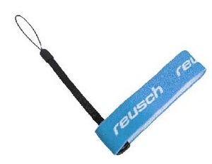 25REUSCH　LEASH COMFORT BRANDED　ブリリアントブルー　定価￥990 /１ペアです