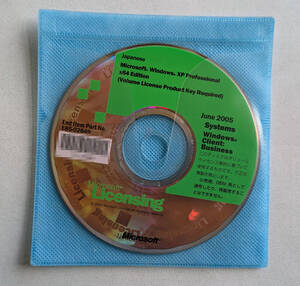 Microsoft Windows XP Professional x64 Edition (Volume License Product Key Required) JP 2005