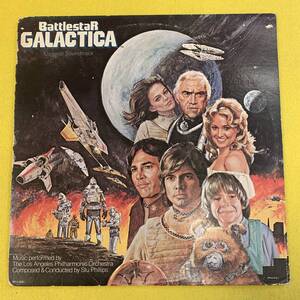 【Battlestar Galactica★宇宙空母ギャラクティカ】1978　LP レコード・Record・Vinyl★サントラ・Soundtrack