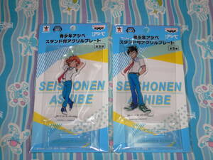 青少年 アシベ アクリルスタンド / アシベ ＆ スガオ セット