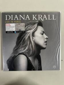 ⑤K902新品◆DIANA KRALL ダイアナ・クラール◆レコード LIVE IN PARIS デッドストック 180g ジャズ LP 洋楽 未開封 保管品