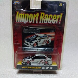 Jada Toys 1:64 スケール MITSUBISHI　EVO‐８ Import Racer 