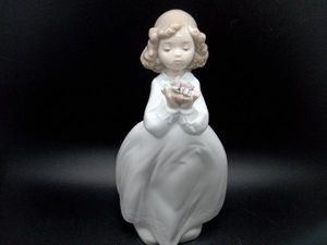 LLADRO NAO フィギュリン 1444 大好きなお花 リヤドロ 女の子