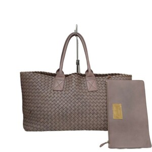 【鑑定書付き！】BOTTEGA VENETA ボッテガヴェネタ イントレチャート 115664 ポーチ付 トート ハンド バッグ 店舗受取可