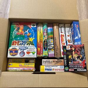 空箱　64 スーパーファミコン　ゲームボーイ　アドバンス　 ソフト　ジャンク