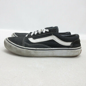 Q■【25.5cm】バンズ/VANS V36CL オールドスクール スエードシューズ■黒MENS/22【中古】