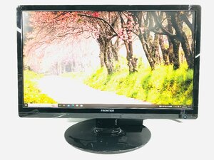 FRONTIER FR2401B 23.6ワイドLED液晶モニター【 フルHD(1920×1080)/非光沢/ブラック/HDMI,DVI-D,アナログRGB/1W+1Wステレオ 】