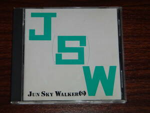 CD J(S)W JUN SKY WALKER(S) キャプテンレコード盤 ジュンスカイウォーカーズ ジュンスカ 消費税なし 送料185円（CD4枚まで同料金)