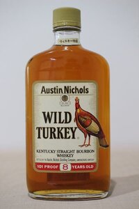 WILD TURKEY ワイルドターキー 8年 バーボンウイスキー 375ml 50.5% 6868