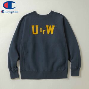 Champion 370NAVY/SIZE M TRUE TO ARCHIVES C3-Y020 “REVERSE WEAVE CREWNECK SWEAT SHIRT”チャンピオン　リバースウィーブ