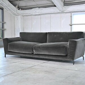 B&B Italia「LUIS」224万 3人掛けソファ アントニオ・チッテリオ トリプル 3P ビー＆ビー イタリア_cassina arflex リーンロゼ モルテーニ