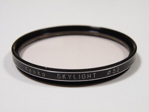 ◎ Kenko ケンコー 52mm SKYLIGHT スカイライト 保護用