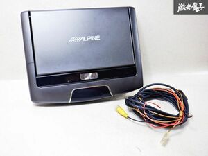 保証付 通電OK ALPINE アルパイン 10.2 インチ 天井 フリップダウンモニター TMX-R3000B 棚E5