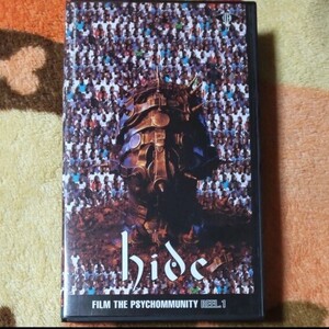 hide ヒデ FILM THE PSYCHOMMUNITY REEL.1 VHS ビデオテープ 