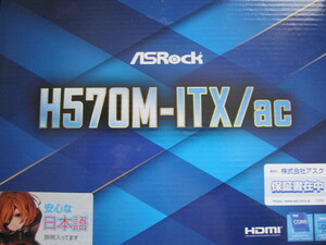 ASRock H570M-ITX/ac H570 LGA1200 DDR4 USB3.2 SATA6Gb/s Mini-ITX