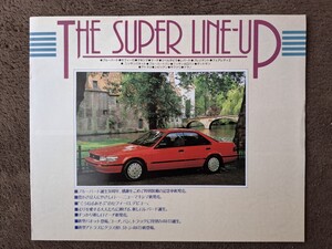 日産　1989/05版　ラインナップカタログ　ブルーバード　セフィーロ　レパード　他