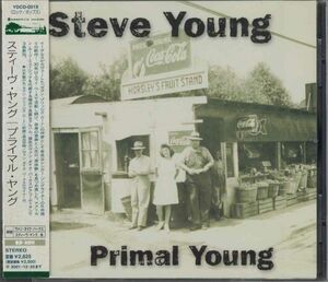 CD◆スティーヴ・ヤング /プライマル・ヤング： ボーナストラック入日本盤★同梱歓迎！ケース新品！Steve Young：Primal Young