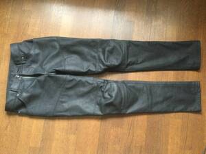 HYOD SMART LEATHER D30 BIKERS PANTS BLACK 30 送料無料　