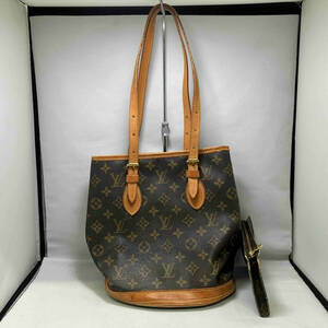 LOUIS VUITTON ルイ・ヴィトン モノグラム M42238 プチバケットPM トートバッグ