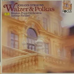 独LP Johann Strauss Jr. - Boston Pops Orchestra ? Arthur Fiedler Walzer & Polkas 4230081 Deutsche Grammophon /00260