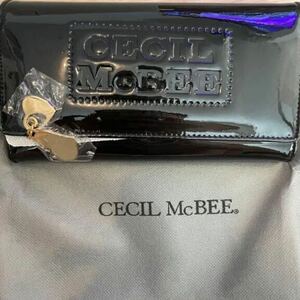 セシルマクビー CECIL McBEE 長財布 ブラック 黒 新品未使用難アリ