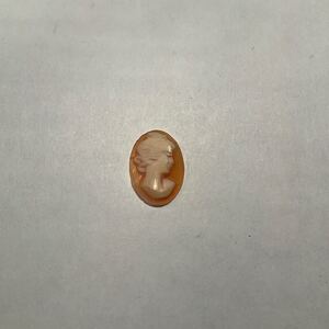 cameo3 ヴィンテージ　シェルカメオ　ルース　1.4×1cm