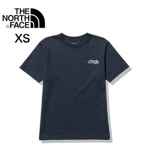 【J-96】 THE NORTH FACE　ノースフェイス　ショートスリーブワンポイントグラフィックティー NT32334 アーバンネイビー(UN) サイズ：XS