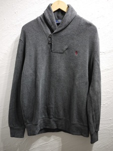 Polo by Ralph Lauren ポロラルフローレン ショールカラーコットンニット プルオーバー shawl collar pullover cotton knit 5614