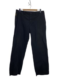 ARMANI JEANS◆COMFORT FIT/ボトム/36/コットン/BLK/無地