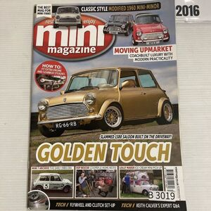 B3019　2016　「MINI MAGAZINE」　ミニマガジン　英国　旧車雑誌　英国車　ビンテージ　自動車