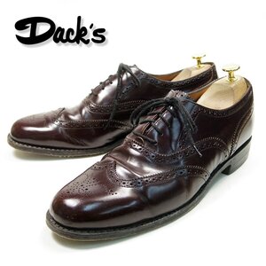 29.5cm相当　Dack’s Finest Quality　ダックス　ウィングチップドレスシューズ　90