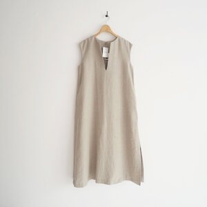 2023SS/ 未使用 / Plage プラージュ / Linen フレア ワンピース 36 / 23040922308020 / 2306-0698