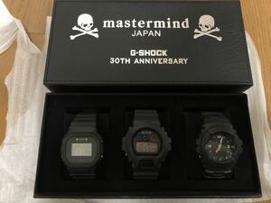 mastermind JAPAN (マスターマインドジャパン) ×G-S30周年記念モデル　g shock ３本セット(DW-5600VT/DW-6900FS/ G-100) レシート原本